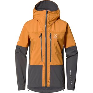 Haglöfs L.I.M Hybrid Touring Hood Womens, Desert Yellow / Magnetite, S