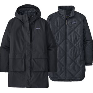 Patagonia Pine Bank 3in1 Parka Womens, Pitch Blue, S