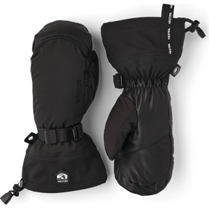 Hestra Army Leather Extreme Mitt, Black / Black, 11