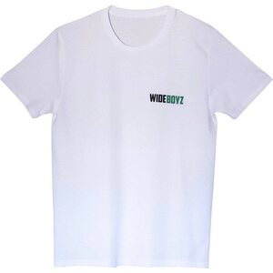 Wide Boyz Double Fist T-Shirt, White, L