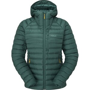 Rab Microlight Alpine Down Jacket Womens, Green Slate, XS (UK 8)