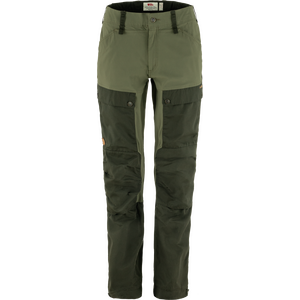 Fjällräven Keb Trousers Curved Womens (23), Deep Forest / Laurel Green (662-625), 34, Regular 32"