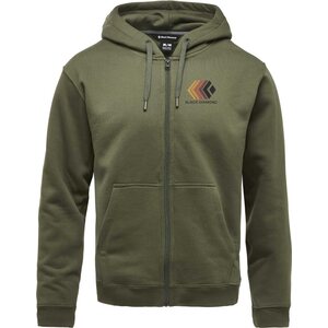 Black Diamond Faded Full Zip Hoody Mens, Tundra, L