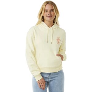 Rip Curl Search Icon Relaxed Hood Womens, Lemon Ice, M