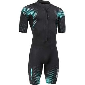 Zoggs Pacer Tour Shorty Womens, Black / Blue, SM
