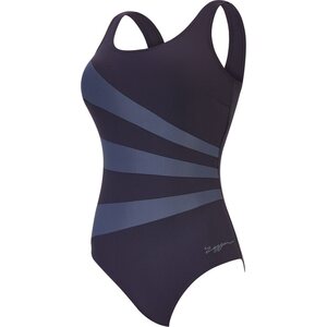Zoggs Sandon Scoopback, Black, 34 / UK 10 / EUR 36