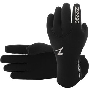Zoggs Neo Gloves 3, Black, XL