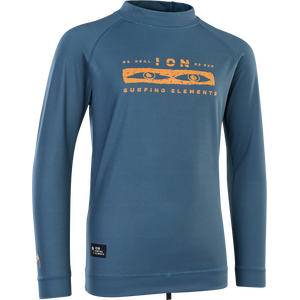 ION Rashguard Capture LS Boys, Petrol, 104cm/4