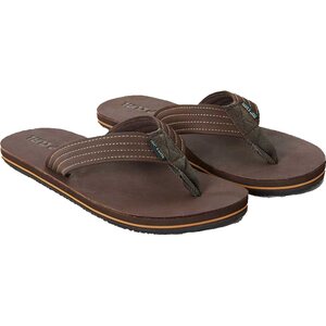 Rip Curl Revival Leather Open Toe, Dark Brown, 46