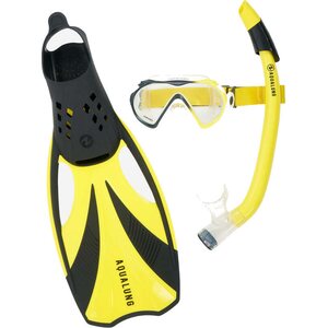AquaLung Compass Set, Yellow / Black, XL