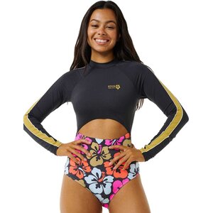 Rip Curl Hibiscus Heat Plice Surf Suit Womens, Multicolor, L