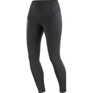 Salomon Cross Run 28'' Tight Womens, Deep Black, XS