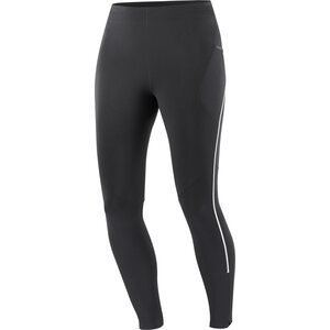 Salomon Sense Aero Stow Tights Womens, Deep Black, S