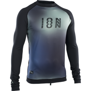 ION Rashguard Men Maze LS, Blue Gradient, 50/M