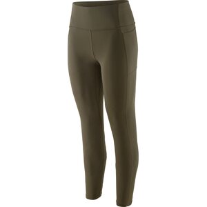 Patagonia Maipo 7/8 Stash Tights Womens, Lose It: Pine Needle Green, XL