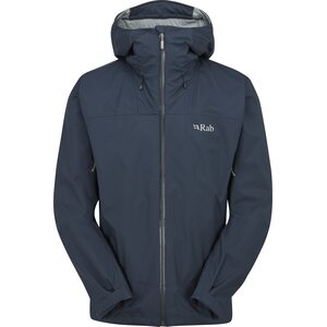 Rab Downpour Plus 2.0 Waterproof Jacket Mens, Tempest Blue, S