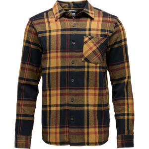 Black Diamond Project Flannel Mens, Black / Flax Plaid, M