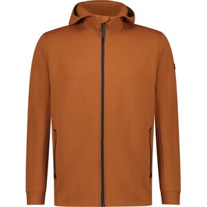 Mons Royale Arcadia Merino Fleece Hoody Mens, Ginger, L