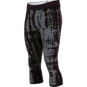 Mons Royale Cascade Merino Flex 3/4 Legging Mens, Grey Tie Dye, S