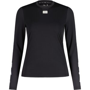 Maloja VallugaM. Base Layer Shirt Womens, Deep Black, M