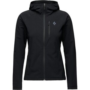 Black Diamond Coefficient Storm Hoody Womens, Black, S