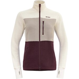 Devold Thermo Wool Jacket Womens, Port/Raw White/Stone, S