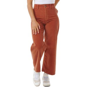 Rip Curl Stevie Cord Pant Womens, Dark Rust, L