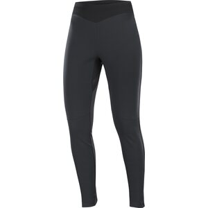 Salomon Gore-Tex Infinium Windstopper Tights Womens, Deep Black, L