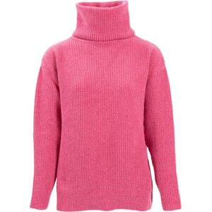 Sätila Sandby Polo Sweater Womens, Pink Melange, S