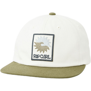 Rip Curl Saltwater Culture Art Badge Adjustable Cap, Bone, One Size