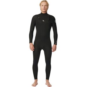 Rip Curl Dawn Patrol Performance 5/3 Chest Zip Mens, Black, S