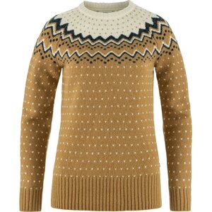 Fjällräven Övik Knit Sweater Womens, Buckwheat Brown / Chalk White (232-113), S