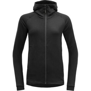 Devold Nibba Jacket w/Hood Womens, Caviar, XS