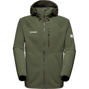 Mammut Ultimate Comfort SO Hooded Jacket Mens (2024), Dark Marsh, S