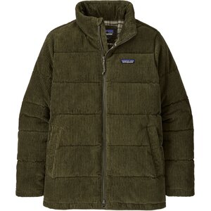 Patagonia Cord Fjord Coat Womens, Pine Needle Green, M