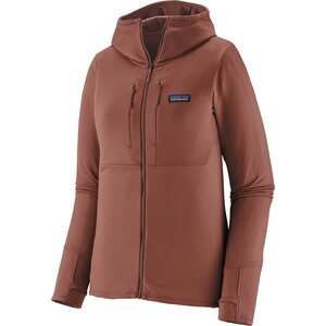 Patagonia R1 Thermal Full-Zip Hoody Womens, Dulse Mauve, L