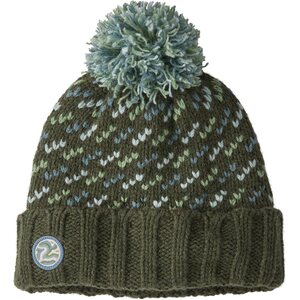 Patagonia Snowbelle Beanie, Fisherman Stitch: Pine Needle Green