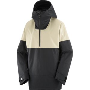 Salomon Bashley Anorak Womens, White Pepper / Deep Black, L