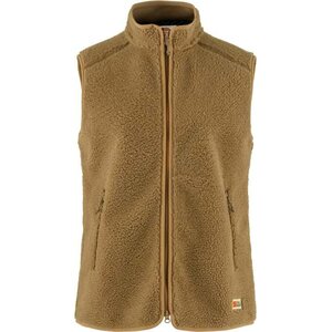 Fjällräven Vardag Pile Fleece Vest Womens, Buckwheat Brown (232), S