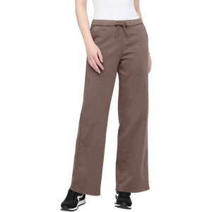 Duer No Sweat Wide Leg Pant Womens, Canteen, M, 30”