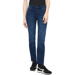 Duer Performance Denim Girlfriend Jean Womens, Deep Sea Blue, 30", 30"