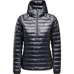 Black Diamond Deploy Down Half Zip Hoody Womens, Black, S
