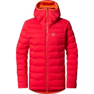 Haglöfs Spitz Down Hood Womens, Bright Red, M