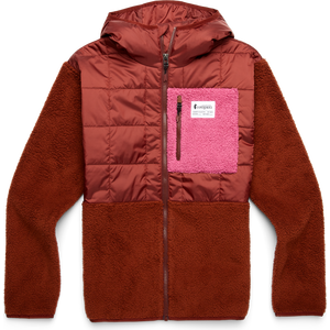 Cotopaxi Trico Hybrid Hooded Jacket Womens, Rusty and Rusty, S