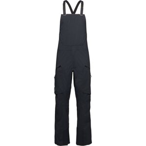 Black Diamond Factor Bibs Mens, Black, S