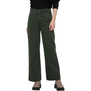 Duer LuxTwill High Rise Trouser Womens, Peat, 30", 28"