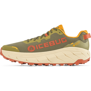 Icebug Arcus BUGrip Mens, Olive / Terracotta, 42.5 (US 9.5)