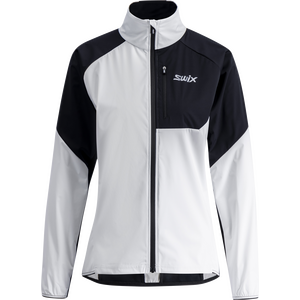 Swix Focus Wind Jacket Womens, Bight White / Black, M