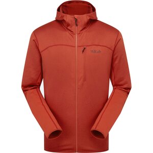 Rab Ascendor Hoody Mens, Tuscan Red, M