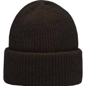 Superyellow Chunky Beanie, Black, One Size